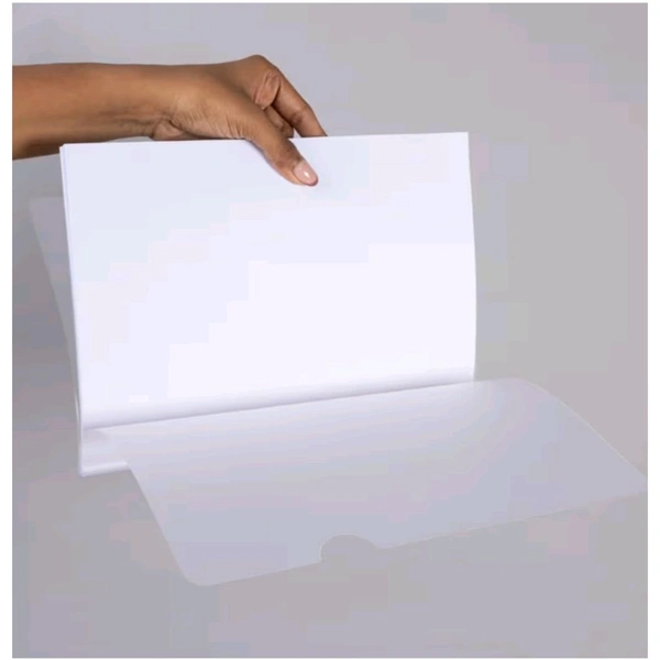 Transparent A4 Sliding Bar Report Covers - Pack of 10 - 1 Pac