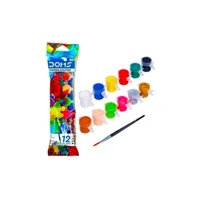 Doms Tempera Colours 12 Shades - 5Pcs