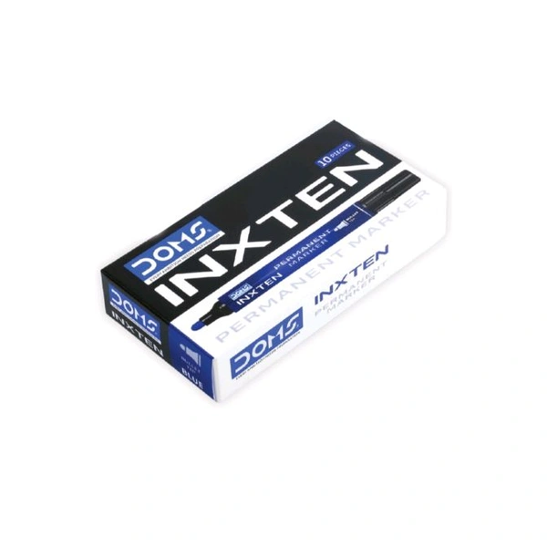 Doms Inxten Permanent Marker Blue - 1Pc