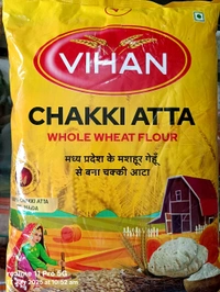 Swades Gold Chakki Fresh Atta 5kg / Vihan Sharbati  atta 5kg -190rs