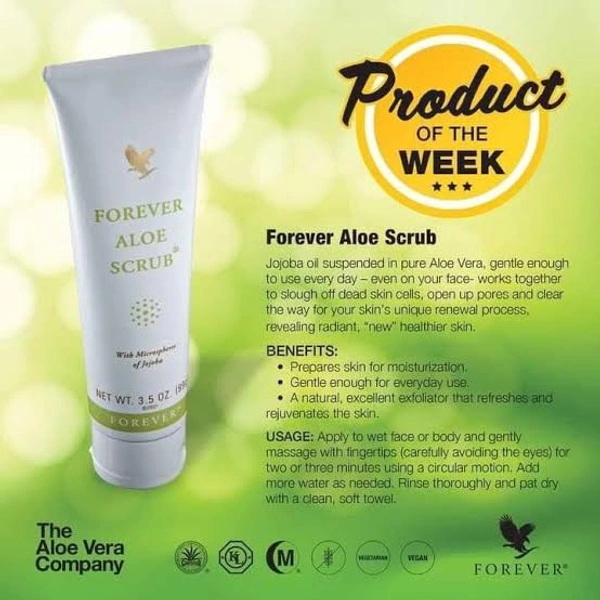 Forever Aloe Scrub