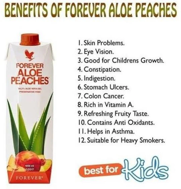 Aloe Peaches - 330mlX3