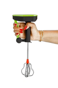 NextWise - Ower free Hand Blender & Beater in kitchen appliances with high speed operation (Egg & Cream Beater, Milkshake, Soup, Lassi, Butter Milk Maker), milk shaker, hand