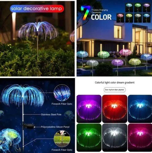Multicolour Solar Jellyfish Lights