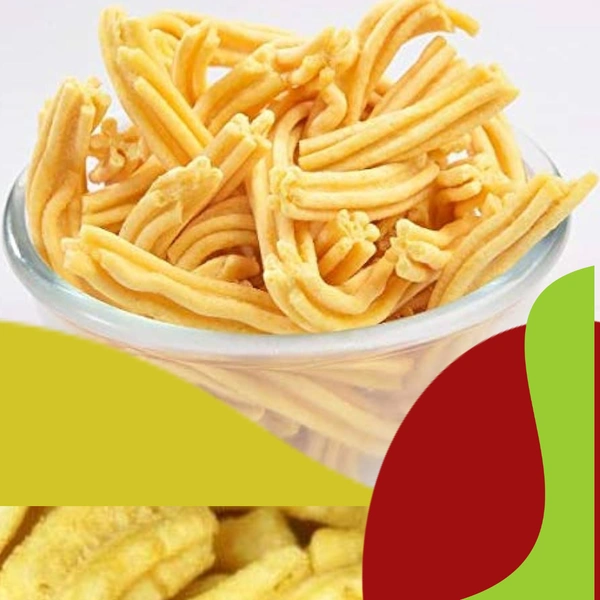Regular Gathiya  - Yellow, 500 Gm
