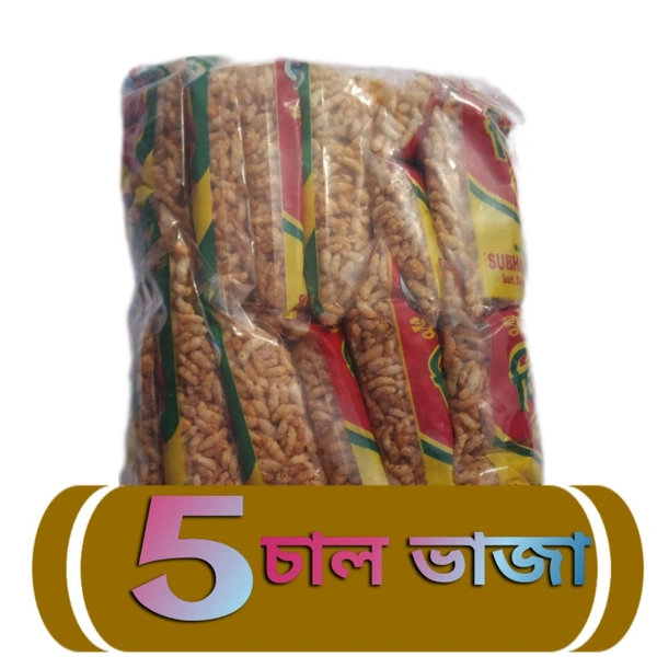SUBAS PRODUCT  Masala Chaal Bhajan Rs 5  / 12 Pis - Green, Rs 5