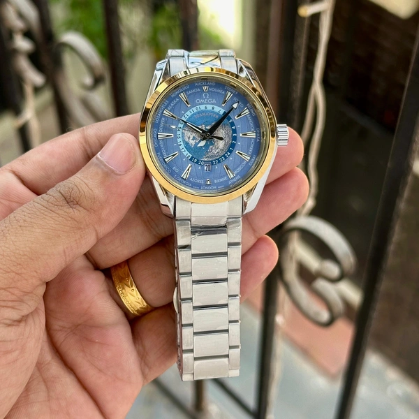 OMEGA’S Aqua Terra 150M - 550, Free, silever + gold