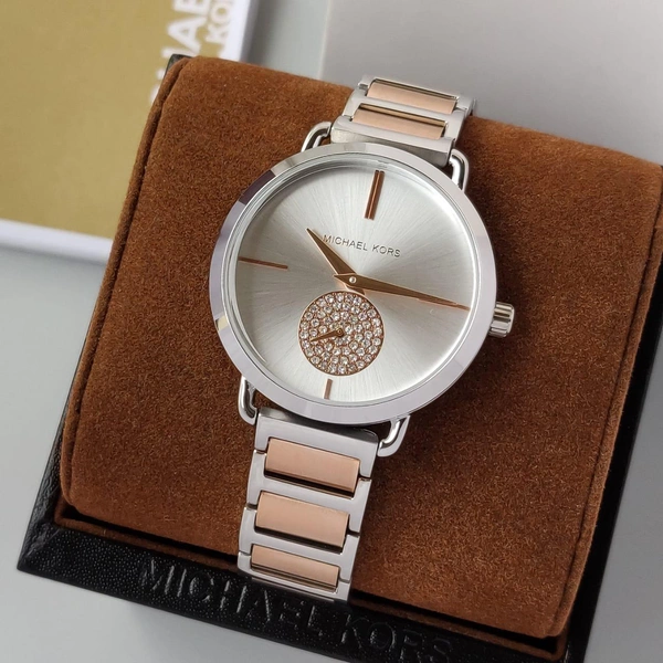 Mickael Kors Potia - silver + rose gold, 550, Free