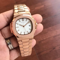 Patek Philippe Nautilus  - Rose gold + white