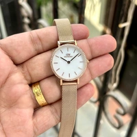 Daniel Wellington Petite Lumine Bezel  - Web Orange