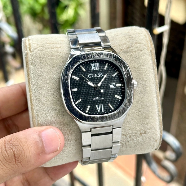 Guess Silver Black  - silver + black
