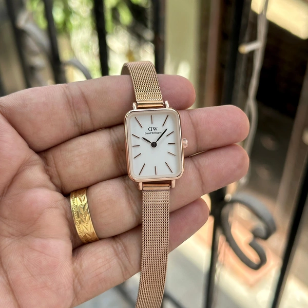Daniel Wellington QUADRO - Rose Gold+white, 250