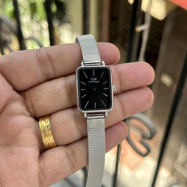 Daniel Wellington QUADRO - Silver+Black, 250