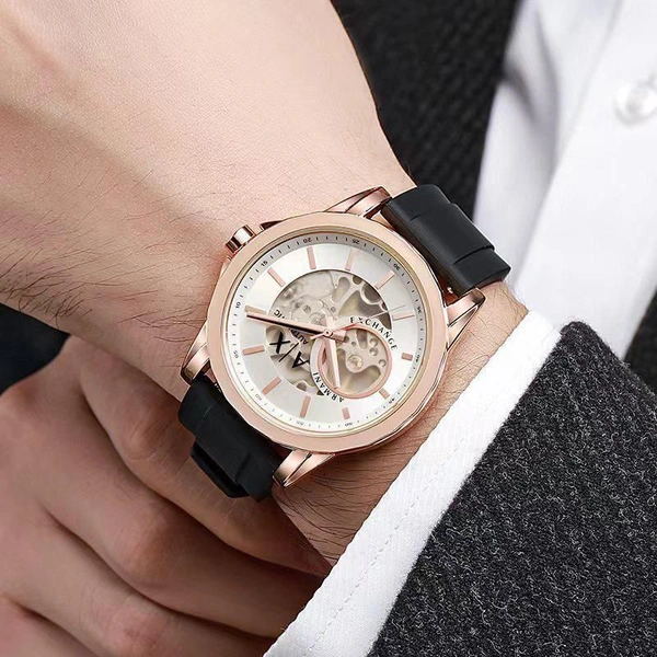 Armani Exchange Modern Automatic  - Black