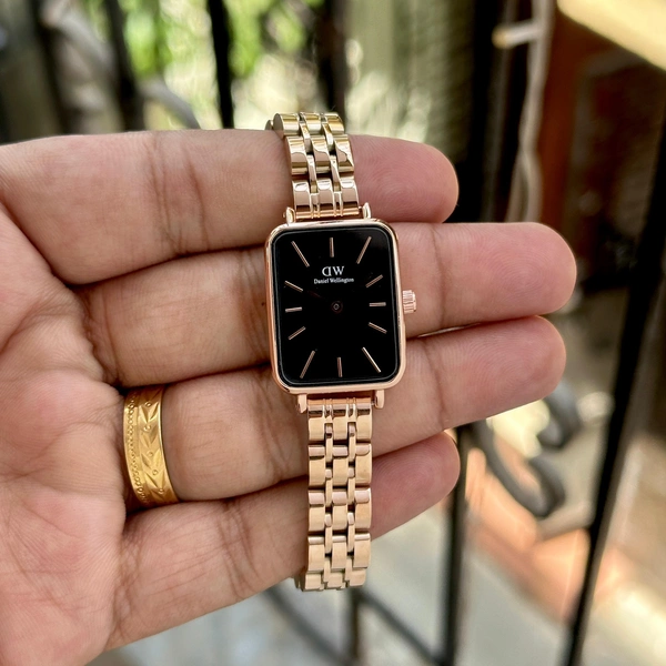 Daniel Wellington Pressed Unitone  - Rose Gold+Black