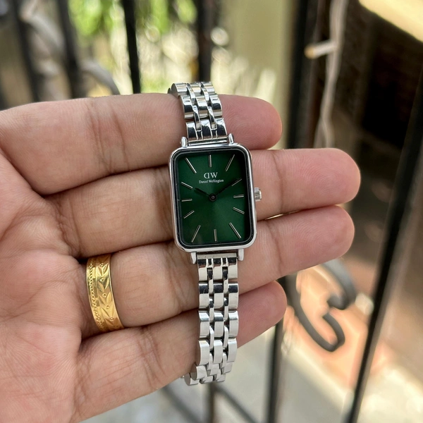Daniel Wellington Pressed Unitone  - Full silver+ Green