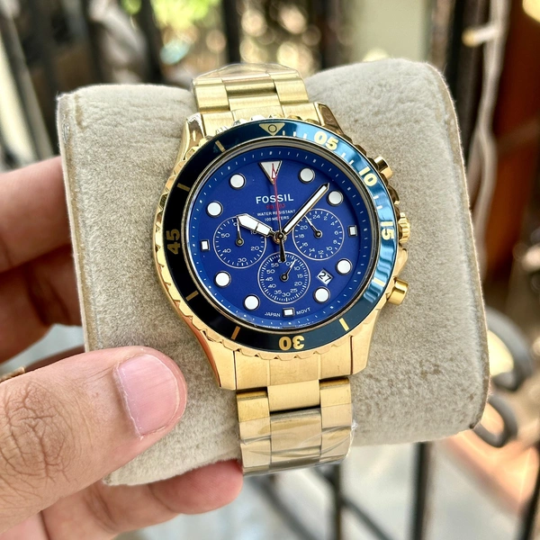 Fossil Fs5727 - Rose gold + blue, 250