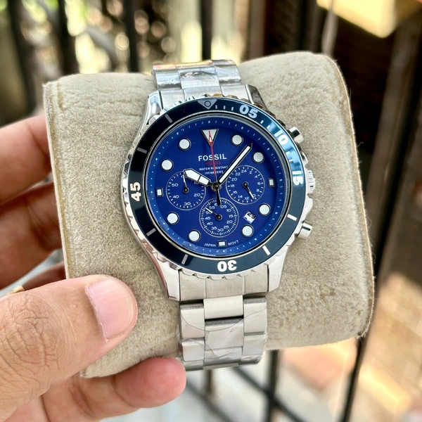 Fossil Fs5727 - silver blue, 250
