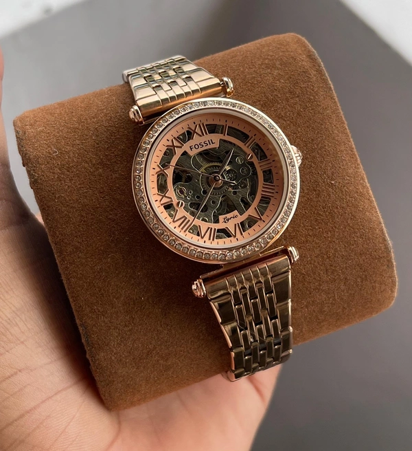 Fossil Automatic - 250, Rose gold