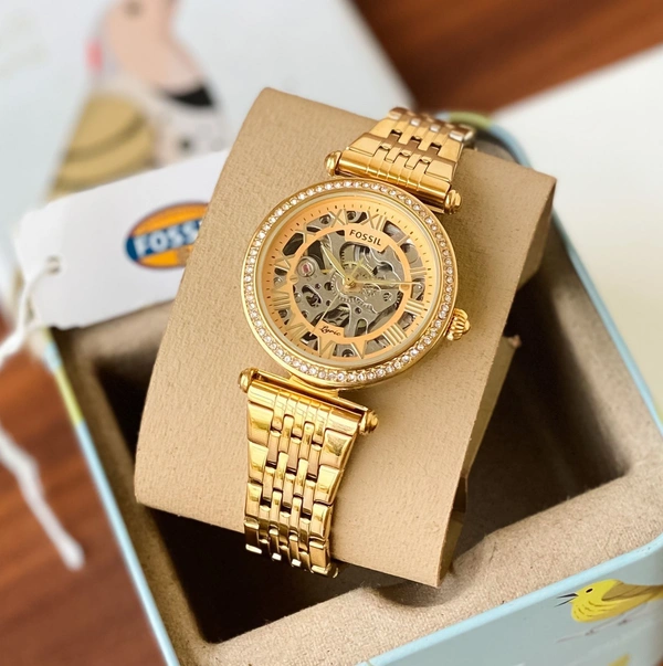 Fossil Automatic - 250, Gold