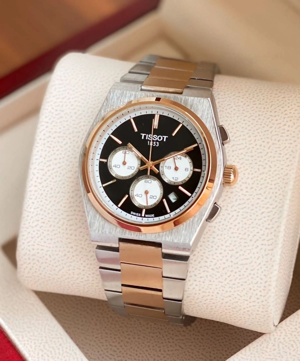 Tissot PRX - Rose gold+silver+black, 550