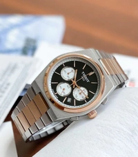 Tissot PRX - Rose gold+silver+black, 550