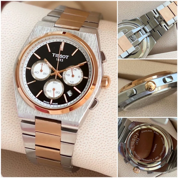 Tissot PRX - Rose gold+silver+black, 550