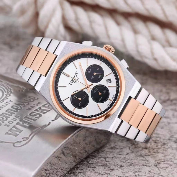 Tissot PRX - Rose Gold + white, 550