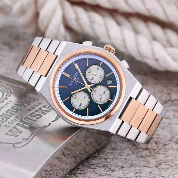 Tissot PRX - Rose Gold + Blue, 550