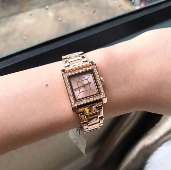Fossil Karli BQ  - 250, Rose gold