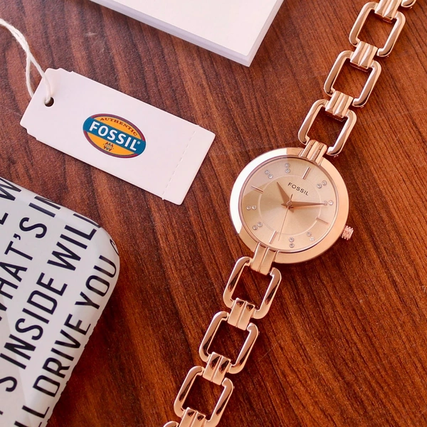 Fossil Elegat  - Rose gold