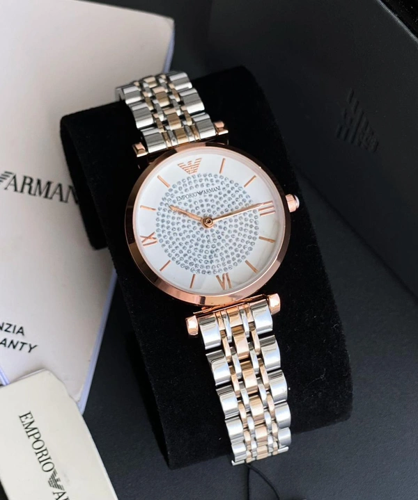 Emporio Armani  - Rose gold + silver