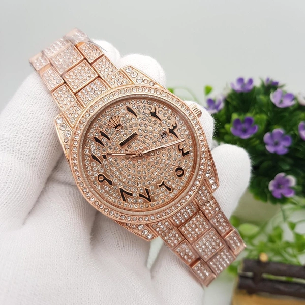 Rolex Full Diamond  - Web Orange