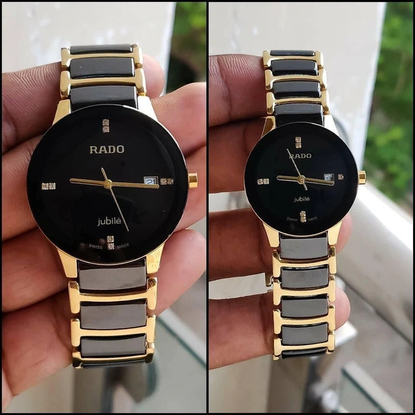 Rado Couple  - Rose gold + black