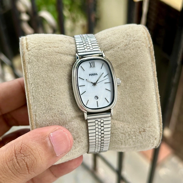 Fossil BQ3608 - Silver, Paper Box