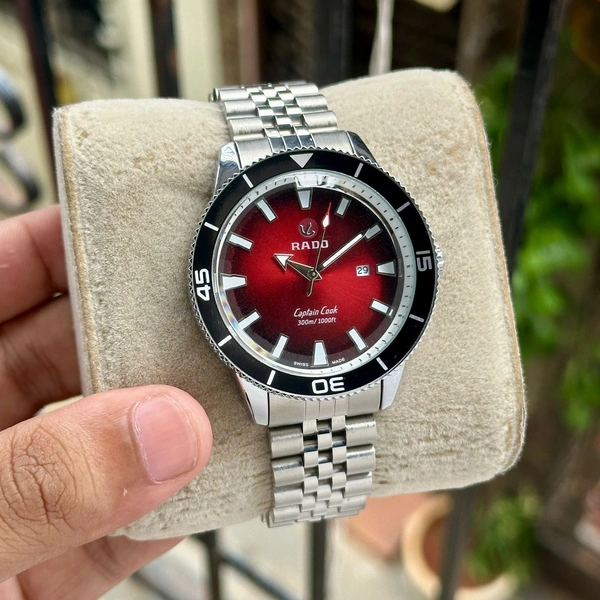 Rado Captain Cook  - Silver, 00, Original Box
