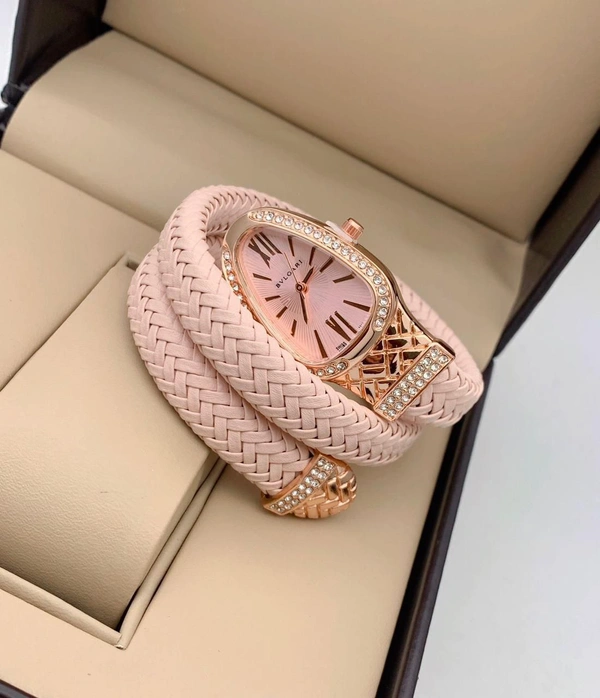 Bvlgari Ladies  - Pink, Hard Box