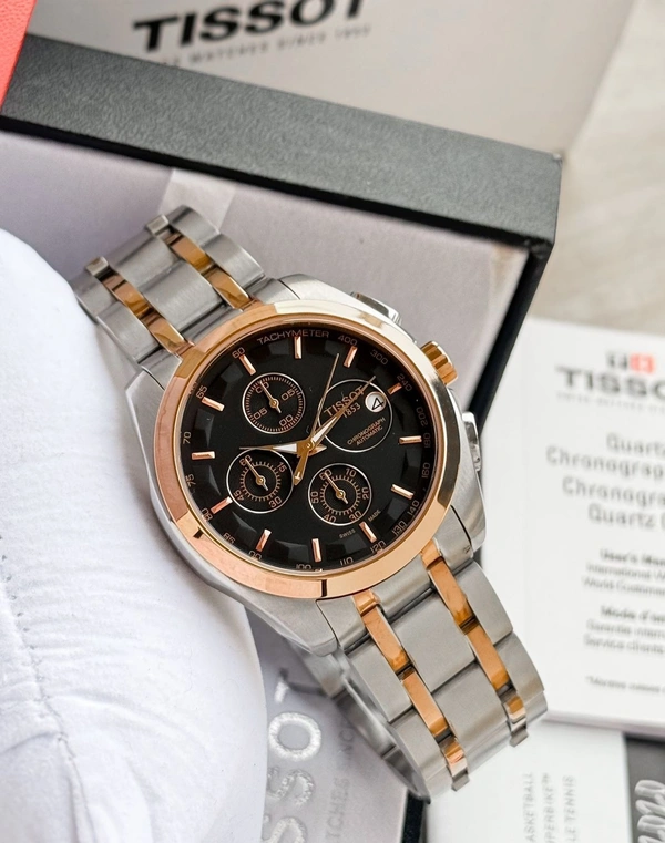 TISSOT original steel belt watch