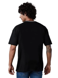 Think Out Side The Box Trending Stylish Oversized Drop Shoulder T-Shirt - XL