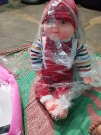 Chiku Cherry present Doll Singing doll Laughing doll Laughing boy for kids