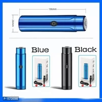 Electric Shaver Hair Trimmer for Men and Women | Dual-edge Blades | USB Painless Electric Beard Hair Shaves - Dodger Blue