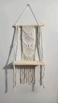 Modern Chic Woven Macrame Tapestries, Wall Art Home Decor