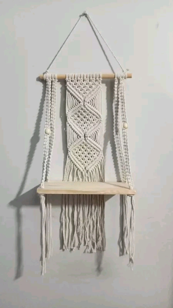 Modern Chic Woven Macrame Tapestries, Wall Art Home Decor