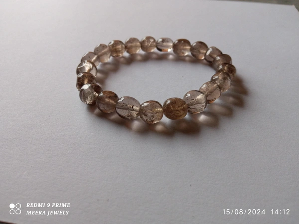 Meera Jewels Beads Bracelet - Hurricane, Smokey