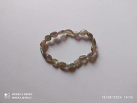 Meera Jewels Shaped Bracelet - Adjustable, Star Dust, Labradorite