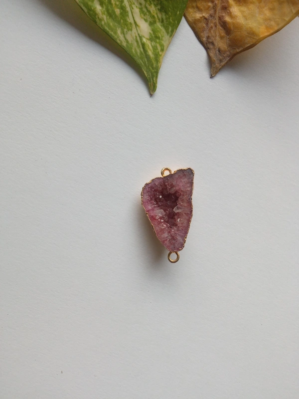 Meera Jewels Geode Pandents (Agate)  - Bouquet, Agate