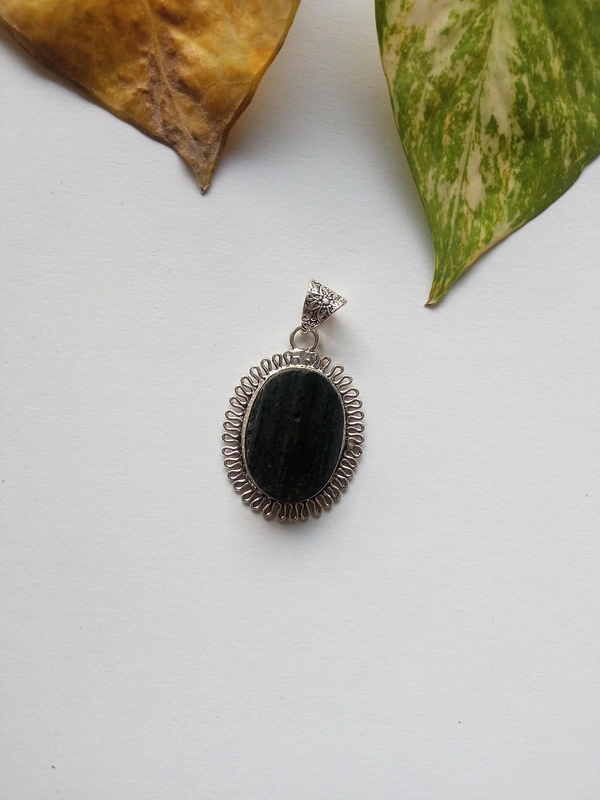 Meera Jewels Natural Stone Pandents - Tourmaline