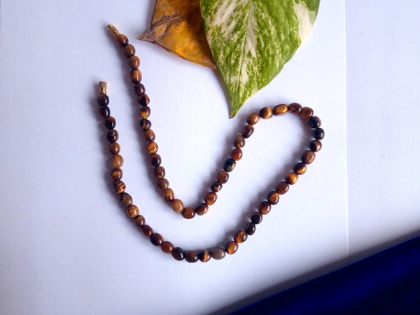 Meera Jewels Amethyst - Pigment Indigo, Tiger Eye