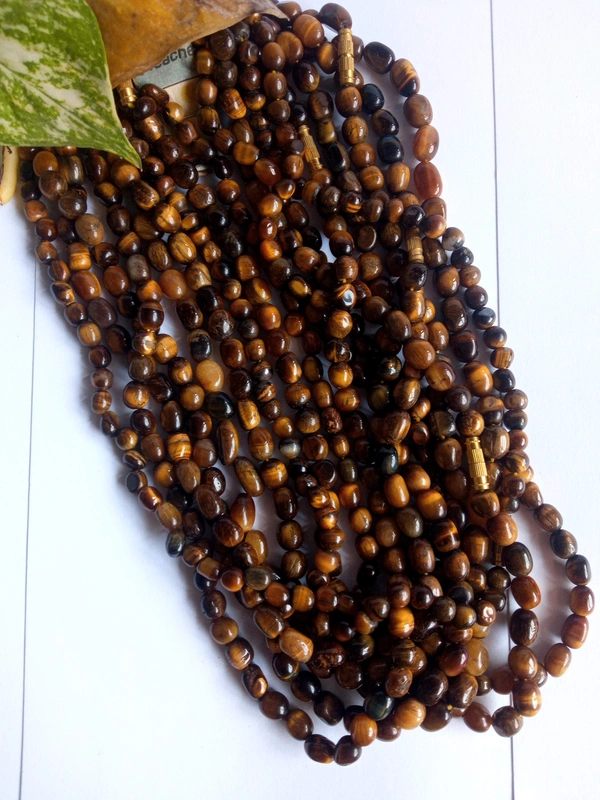 Meera Jewels Amethyst - Pigment Indigo, Tiger Eye