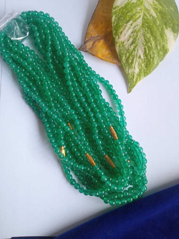 Meera Jewels Amethyst - Pigment Indigo, Green Zed